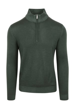 R2 HALF  - Strickpullover - donkergroen