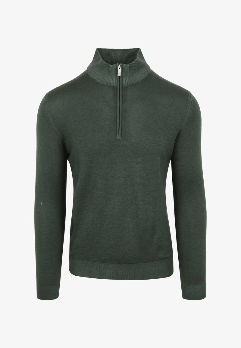 R2 Amsterdam R2 HALF - Strickpullover - donkergroen