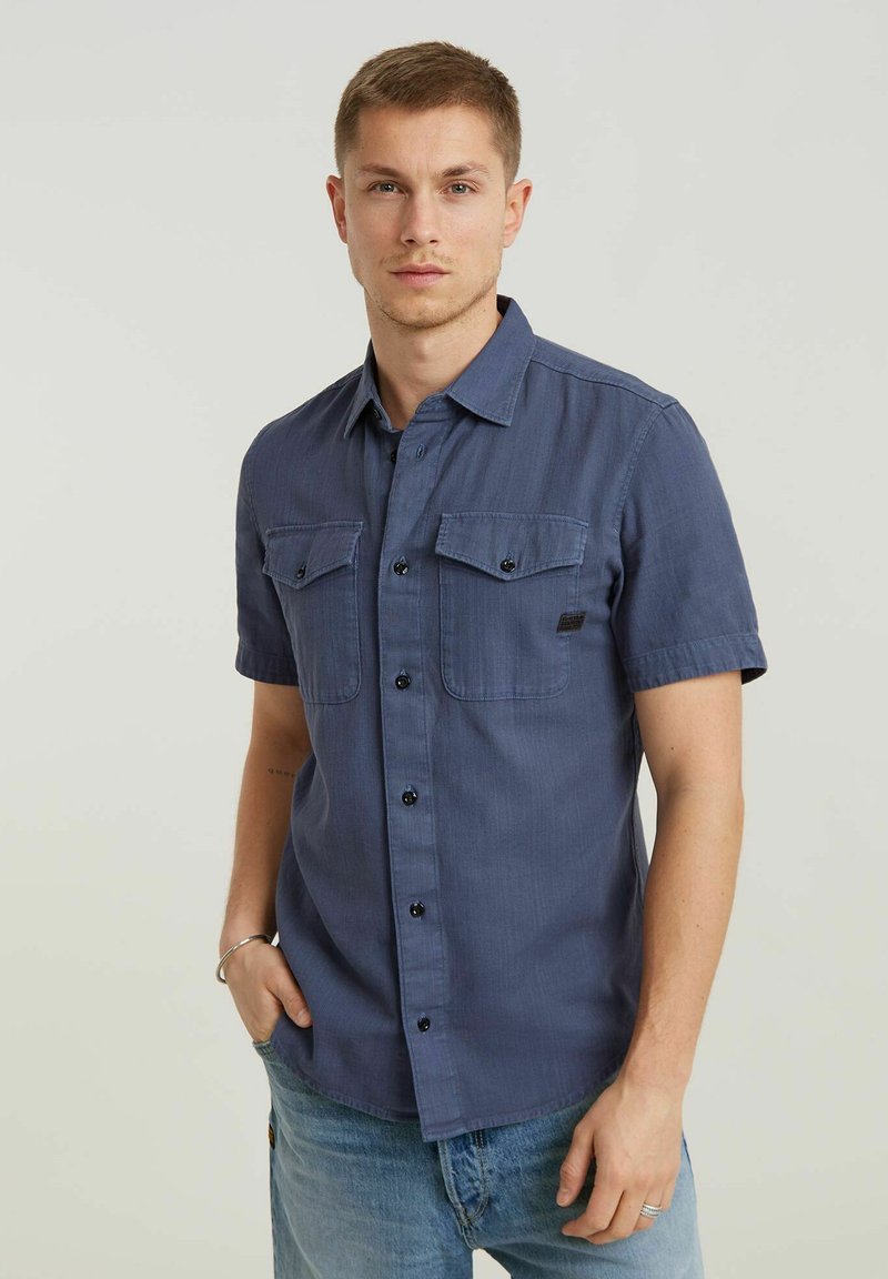 G-STAR MARINE - Overhemd - vintage indigo gd
