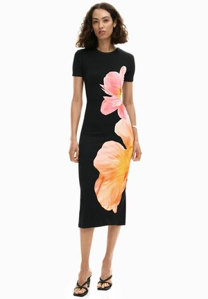 Egyenes szabású ruha - black