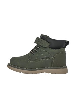 FABIO - Scarpe primi passi - green
