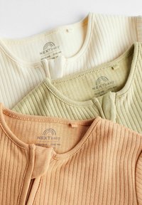 Next FOOTLESS ZIPPED 3 PACK REGULAR FIT - Natdragt - sage green