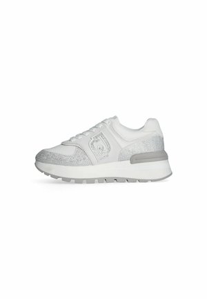 WITH GEMSTONES - Sneakers laag - grey