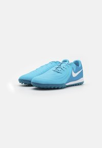 Nike Performance PHANTOM GX 2 ACADEMY - Rasen-Fußballschuhe - blue fury/white