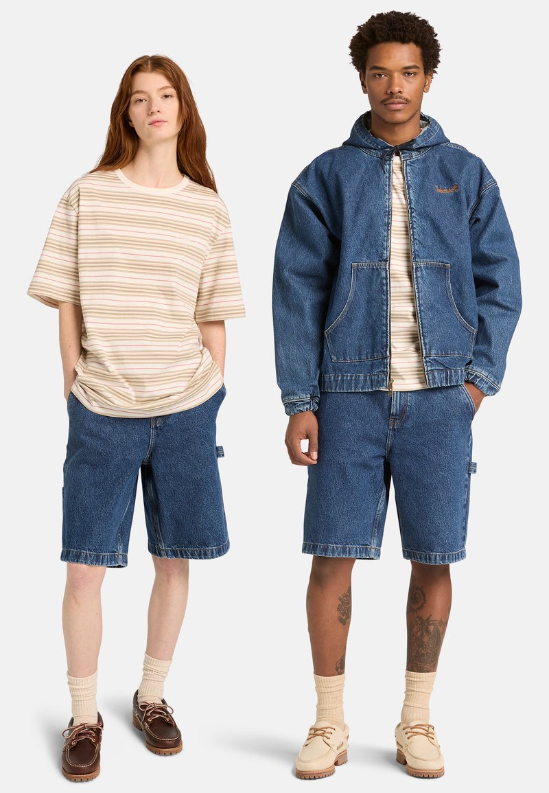 Timberland STRIPE TEE - Triko s potiskem - misc