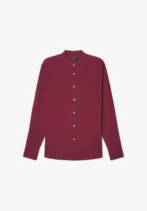 Calliope, CAMICIA TINTA UNITA - Camicia - bordeaux