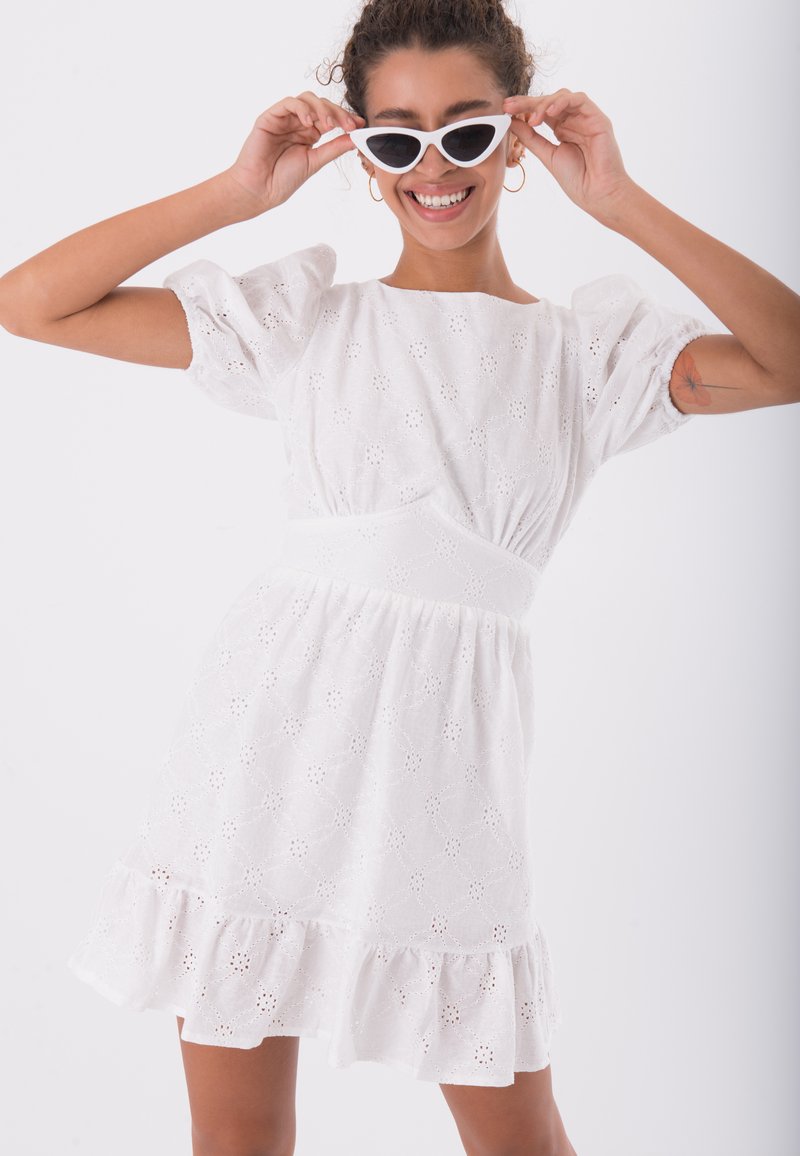 Damen Freizeitkleider | BSL TUNG Freizeitkleid white/weiß - JR69954 Damen Freizeitkleider | BSL TUNG Freizeitkleid white/weiß - JR69954