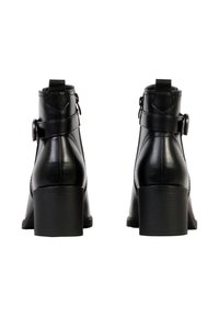 Super Mode À TALON ZIP - Bottines - noir