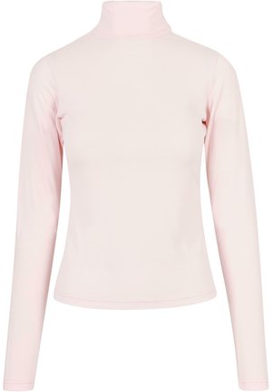 Urban Classics TURTLENECK LONGSLEEVE - Hosszú ujjú felső - pink