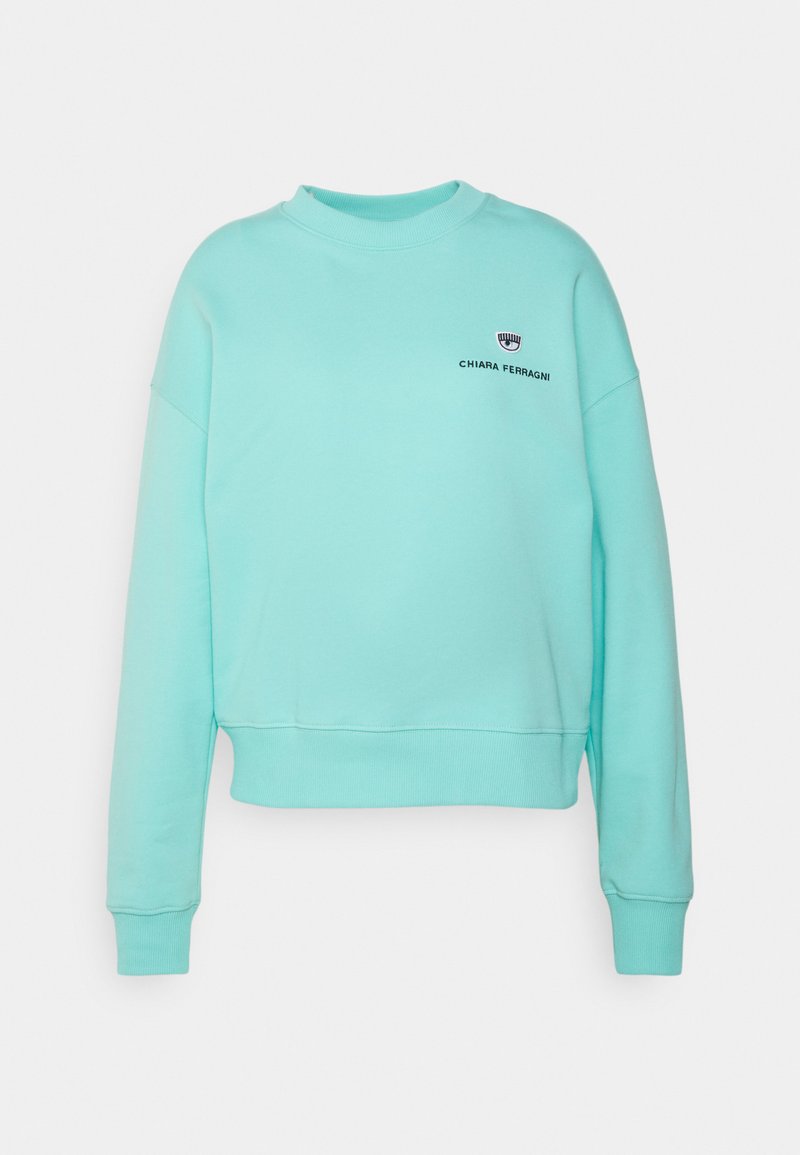 CHIARA FERRAGNI Sweater turquoise
