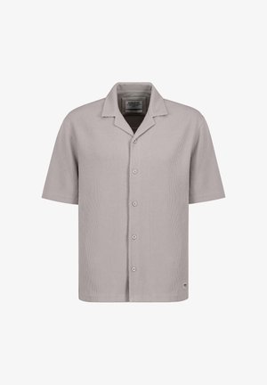 Sublevel, BEQUEMES KURZARMSHIRT REVERSKRAGEN KNOPFLEISTE MODISCH - Shirt - beige
