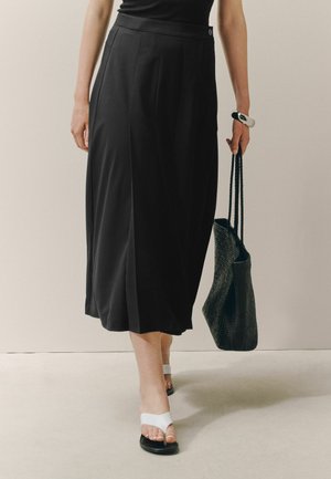 Next, TALL FIT - TAILORED KILT - A-line skirt - black