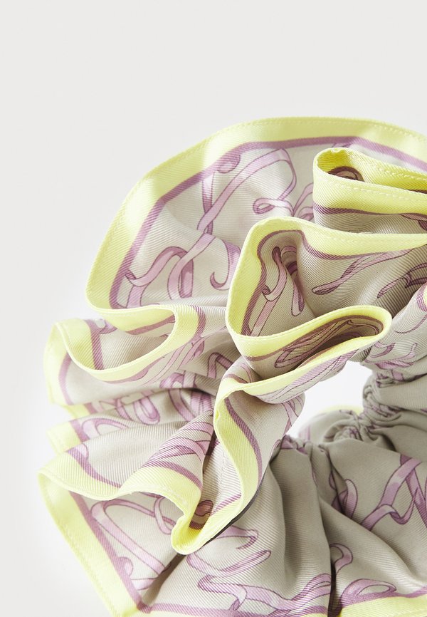 FABRIC HAIR ACCESSORIES SILK TWILL RIBBONY PRINT - Hair styling accessory3