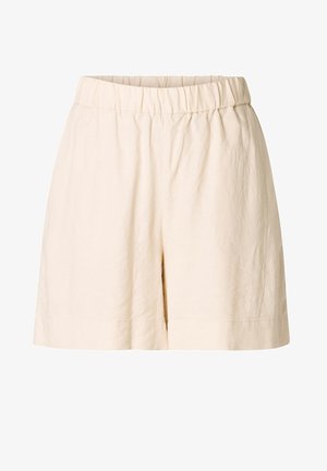 BASE LEVEL CURVY, YARDAN - Shorts - light beige