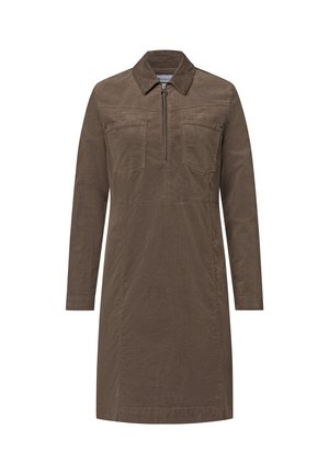 Street One Studio, Basic turtle neck top in a solid colour - Robe chemise - velvet mocha