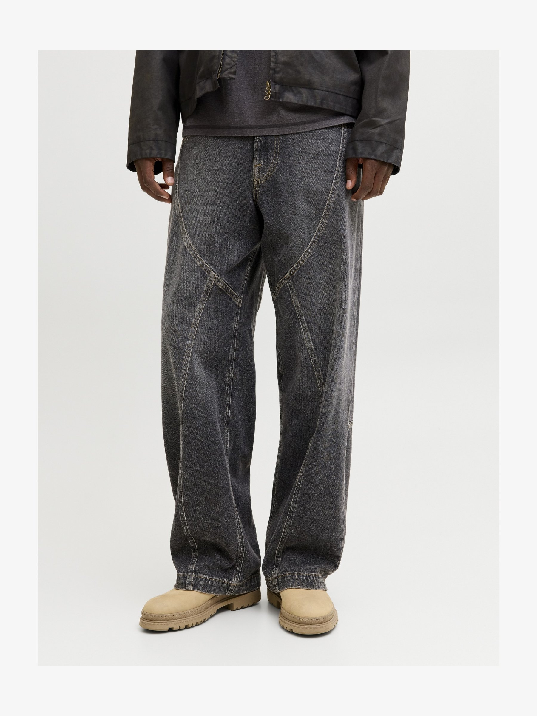 JACK & JONES Jjiron Jjoriginal Jeans Uomo - Baggy Fit SBD 692 SN