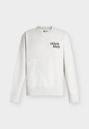 Calvin Klein Jeans, EASY FIT CREWNECK - Sweatshirt - snowy heather