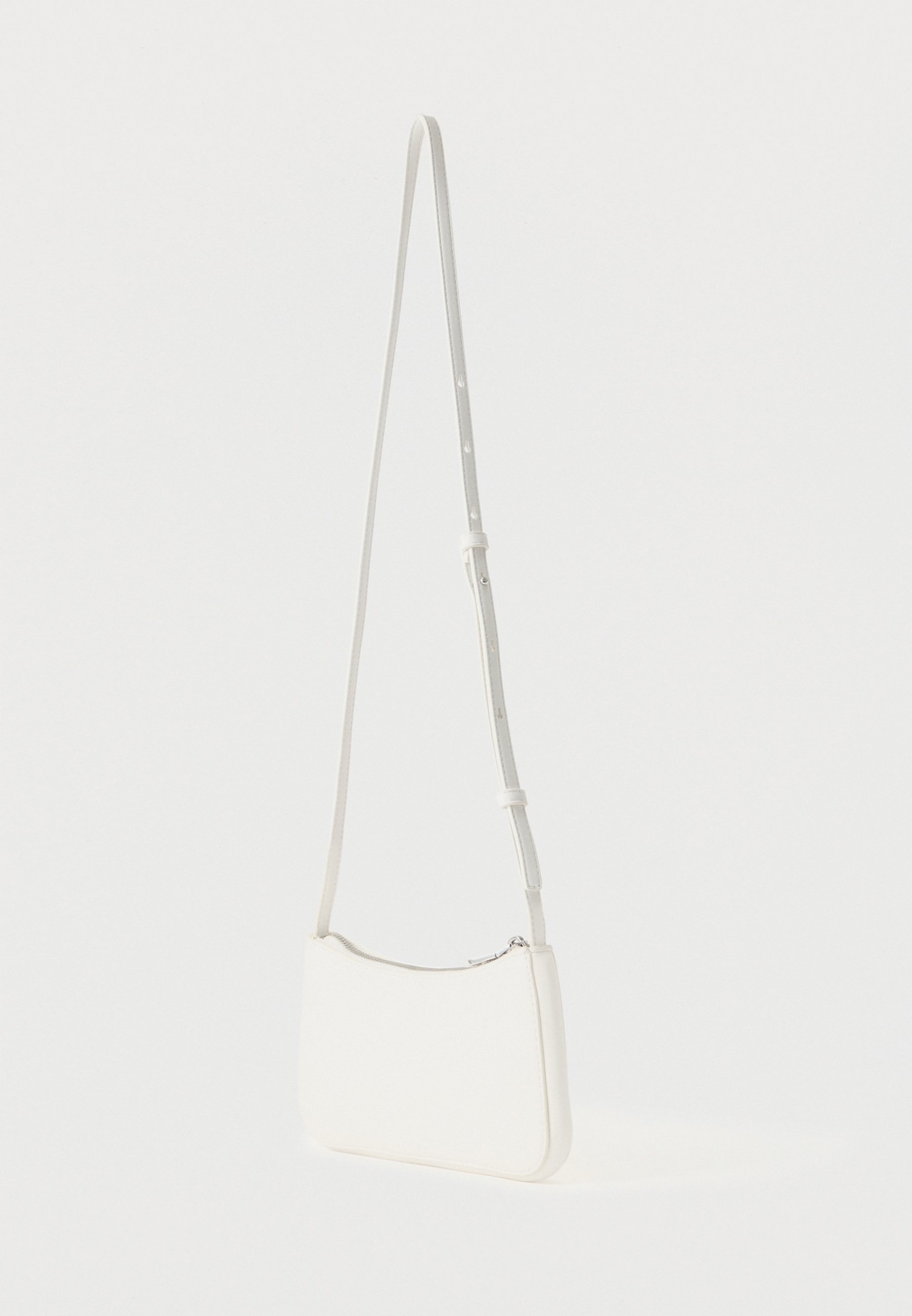 SCRE:EN ＜MINI SHOULDER BAG＞　white Calvin Klein BOLD MINI BAG - Cross body bag - off-white - Zalando.ie