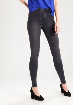 Farkkuleggingsit - grey denim