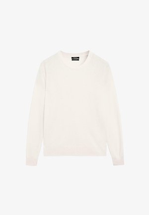 Massimo Dutti, 100% CASHMERE LONG SLEEVE SWEATER - Trui - beige