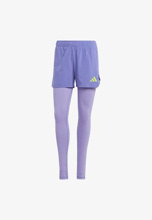 adidas Performance Kurze Sporthose - lila
