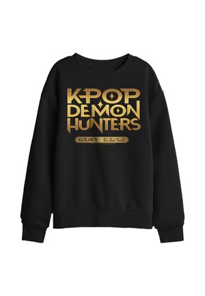 NETFLIX, KPOP DEMON HUNTERS GOLDEN TOUR COUNTDOWN UNISEX - Sweatshirt - black