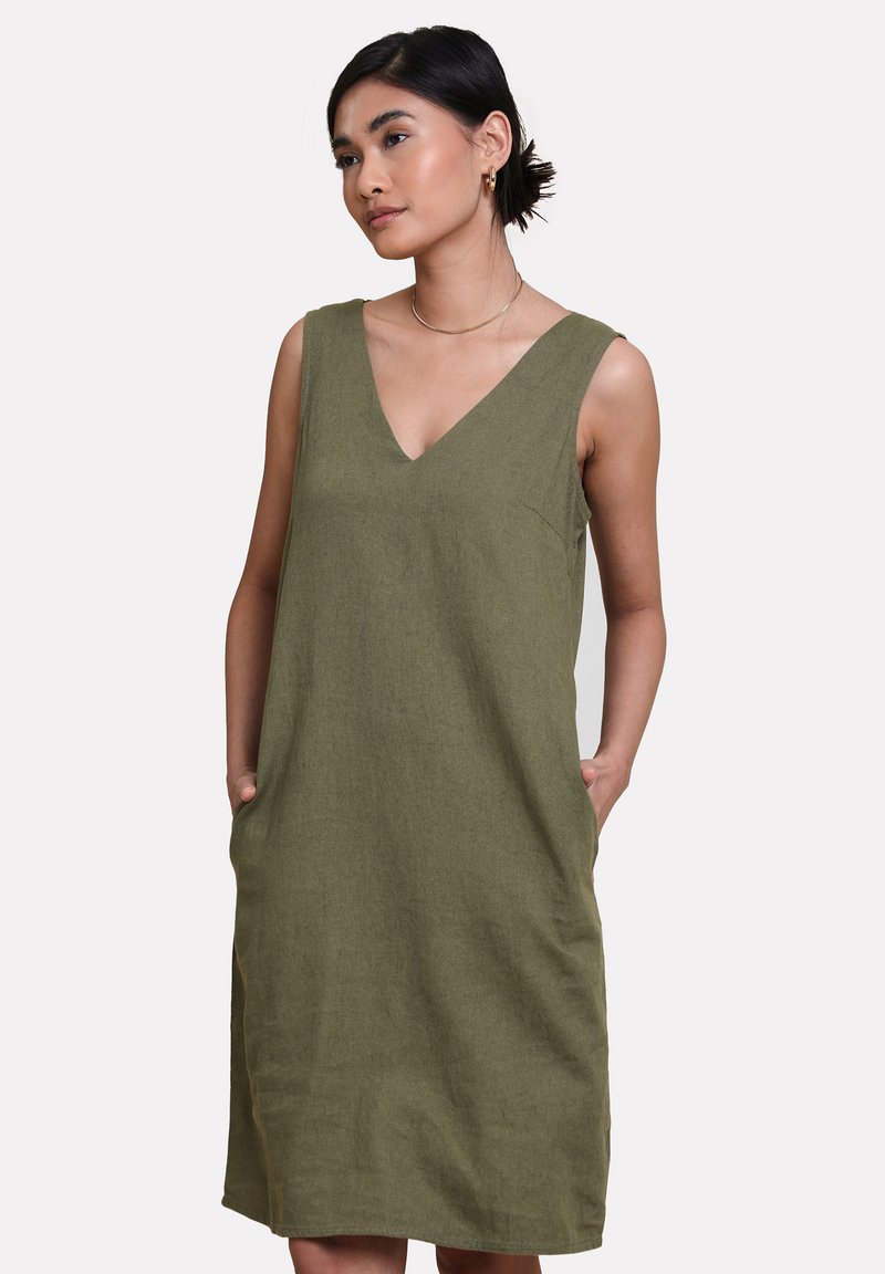 Threadbare THB PEGGY V - Vestido informal - olive