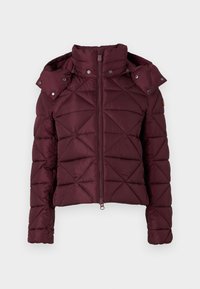 Veste d'hiver - wine red