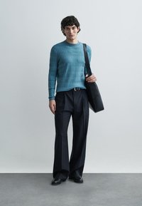 Emporio Armani PULLOVER - Pulover - stormy sea diamond