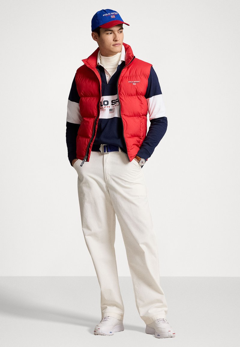 Chaleco Rojo Polo Ralph Lauren Chaleco Rojo Hombre Las Mejores