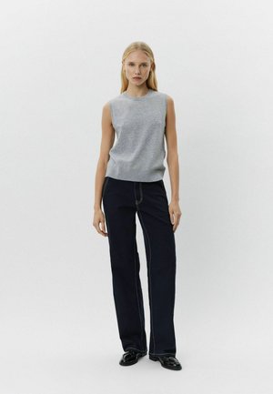 Top - grey melange