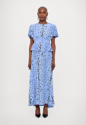 Diane von Furstenberg LEVANA DRESS - Robe longue - powder blue