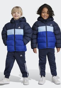 adidas Performance KIDS UNISEX - Giacca invernale - legend ink/clear sky/semi lucid blue