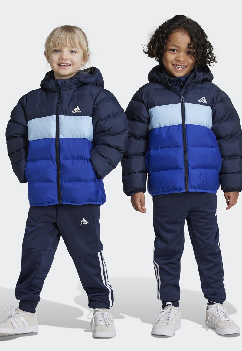 adidas Performance KIDS UNISEX - Giacca invernale - legend ink/clear sky/semi lucid blue