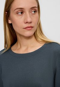 s.Oliver JACQUARD - Strickpullover - olivgrün