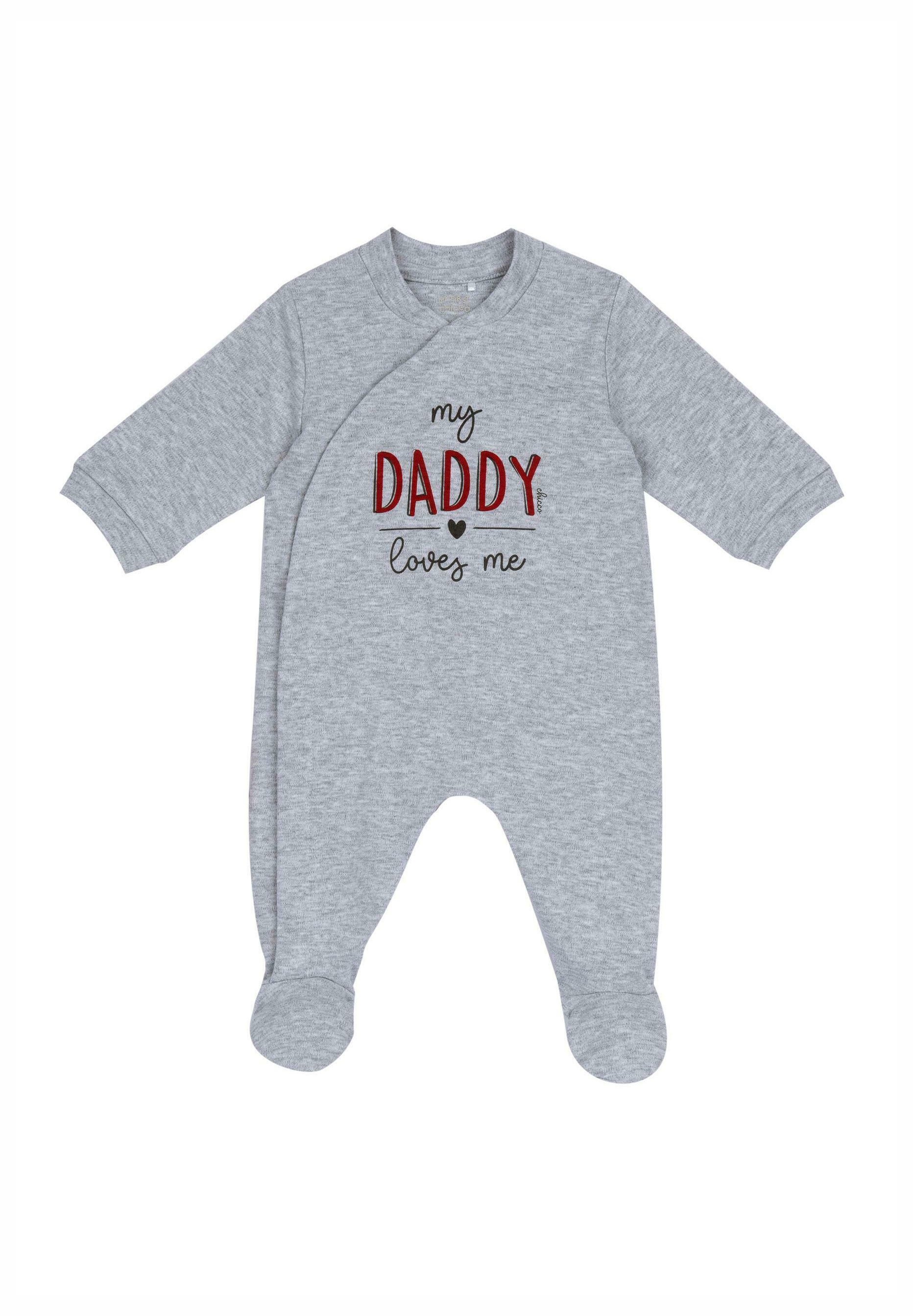 Set 2 Tutine Cotone Set 2 Tutine Chicco Con Piedino - Cotone Morbido Unisex Per Neonati Tutine Morbide Bebè