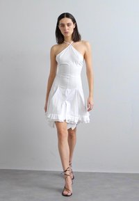 Ludovic de Saint Sernin ICE SKATING DRESS POPELINE - Cocktailkleid/festliches Kleid - white