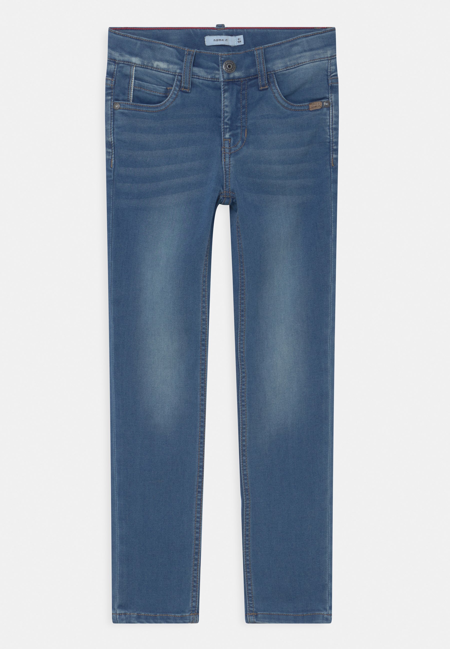 Name it NKMTHEO PANT - Slim fit jeans - medium blue denim/blue denim -  Zalando.co.uk