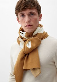 s.Oliver JACQUARD - Écharpe - sandstein
