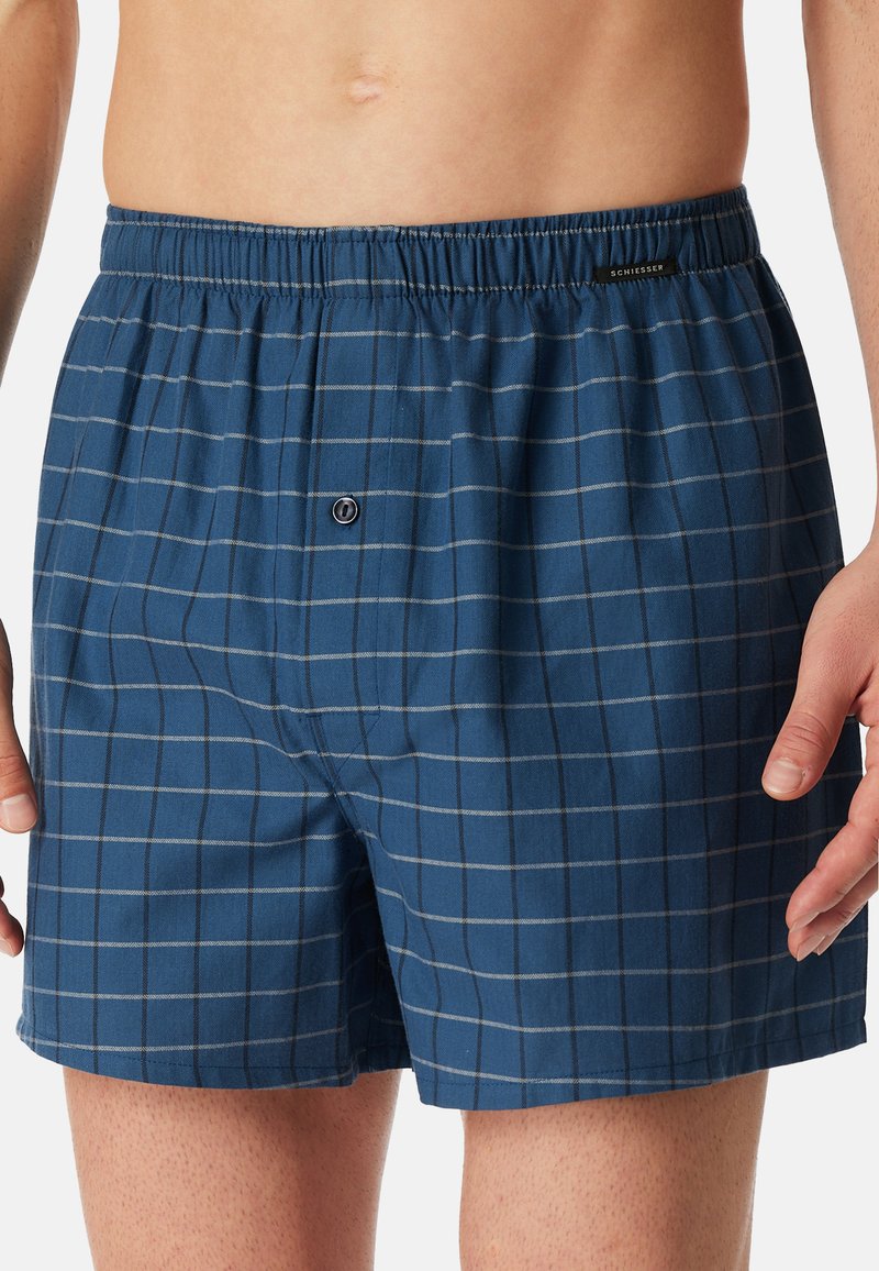 Schiesser Boxer A Pantaloncino (Pacco Da 2) – Bambini E Ragazzi – Grigio E Stampa Fotografica City