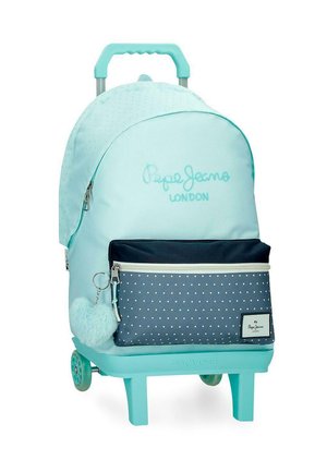 Pepe Jeans DALMA ADAP TROLLEY - Mochila escolar - blue