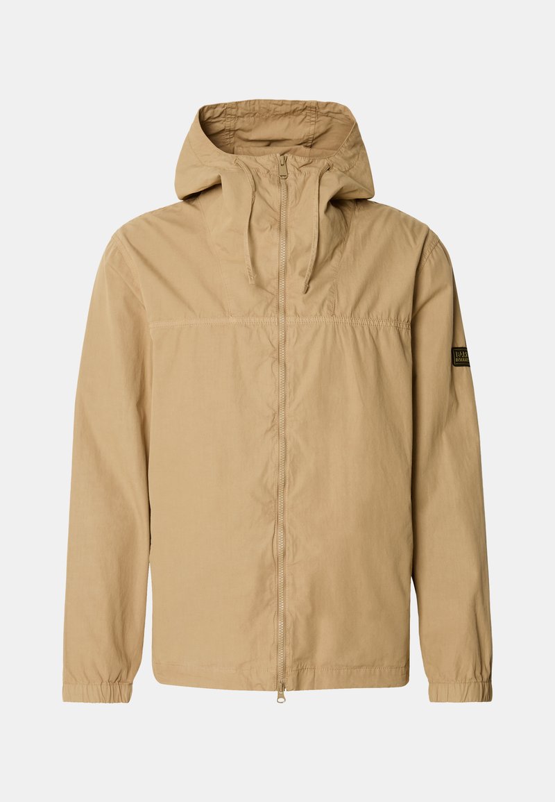 Barbour International Lichte jas beige Barbour International Lichte jas beige