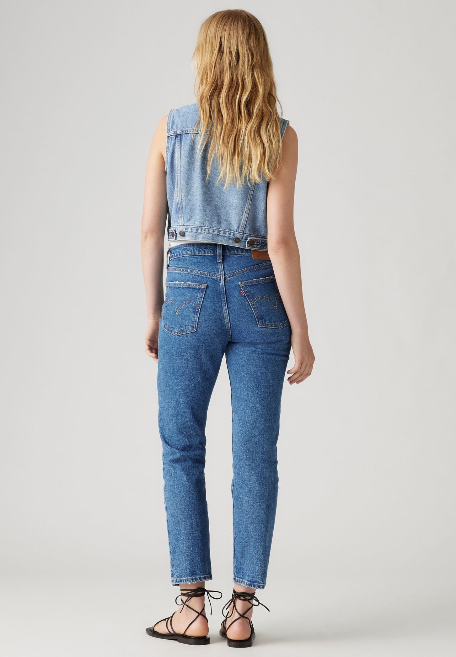Levi's� CROP - Jeans a sigaretta - jazz pop/blu denim - Zalando.it