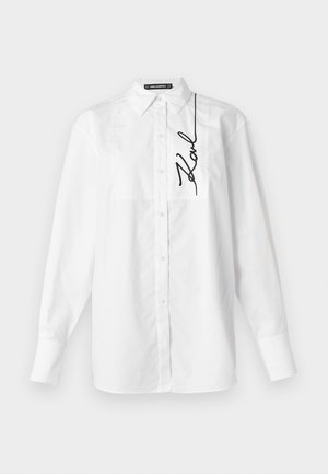 KARL LAGERFELD SIGNATURE - Overhemdblouse - white