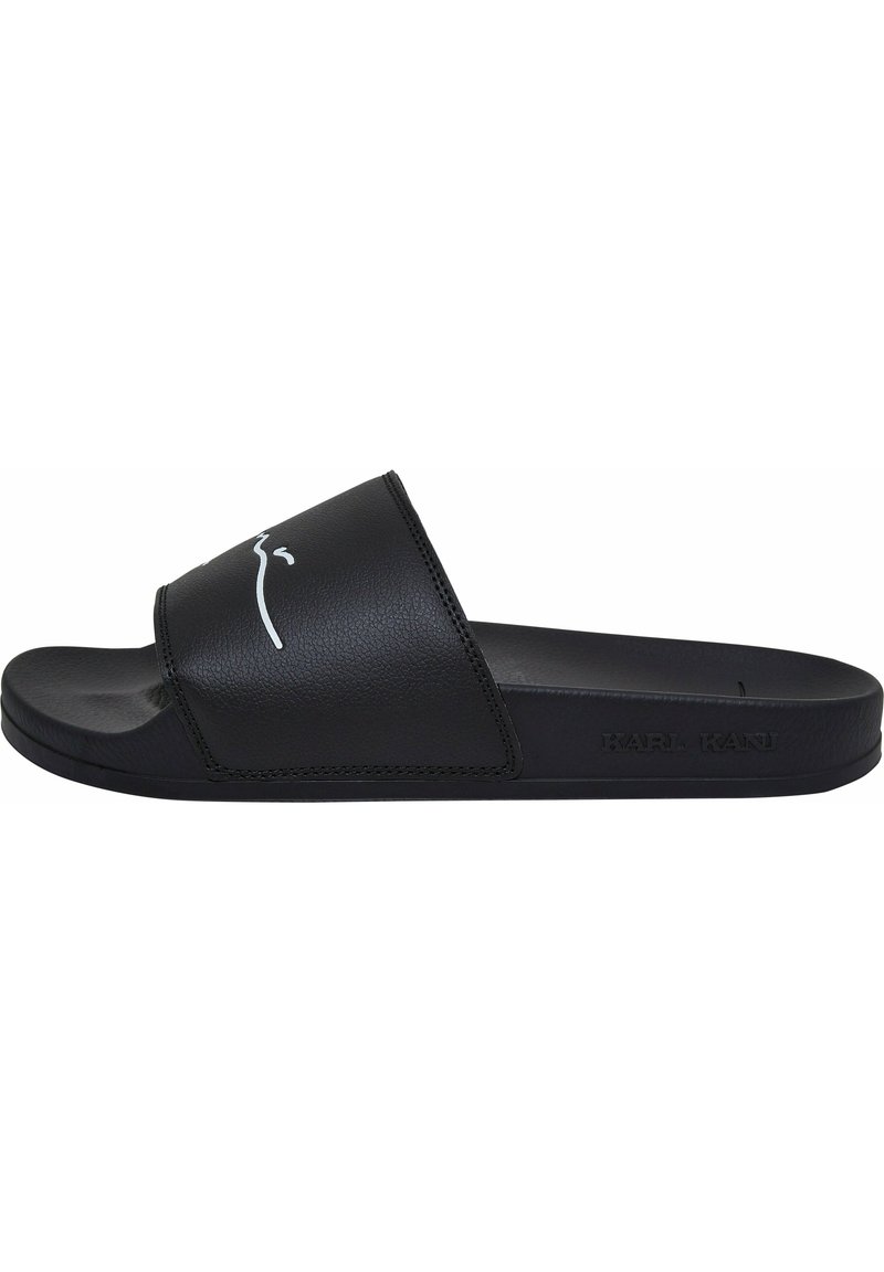 Karl Kani POOL - Papucsszandálok - black