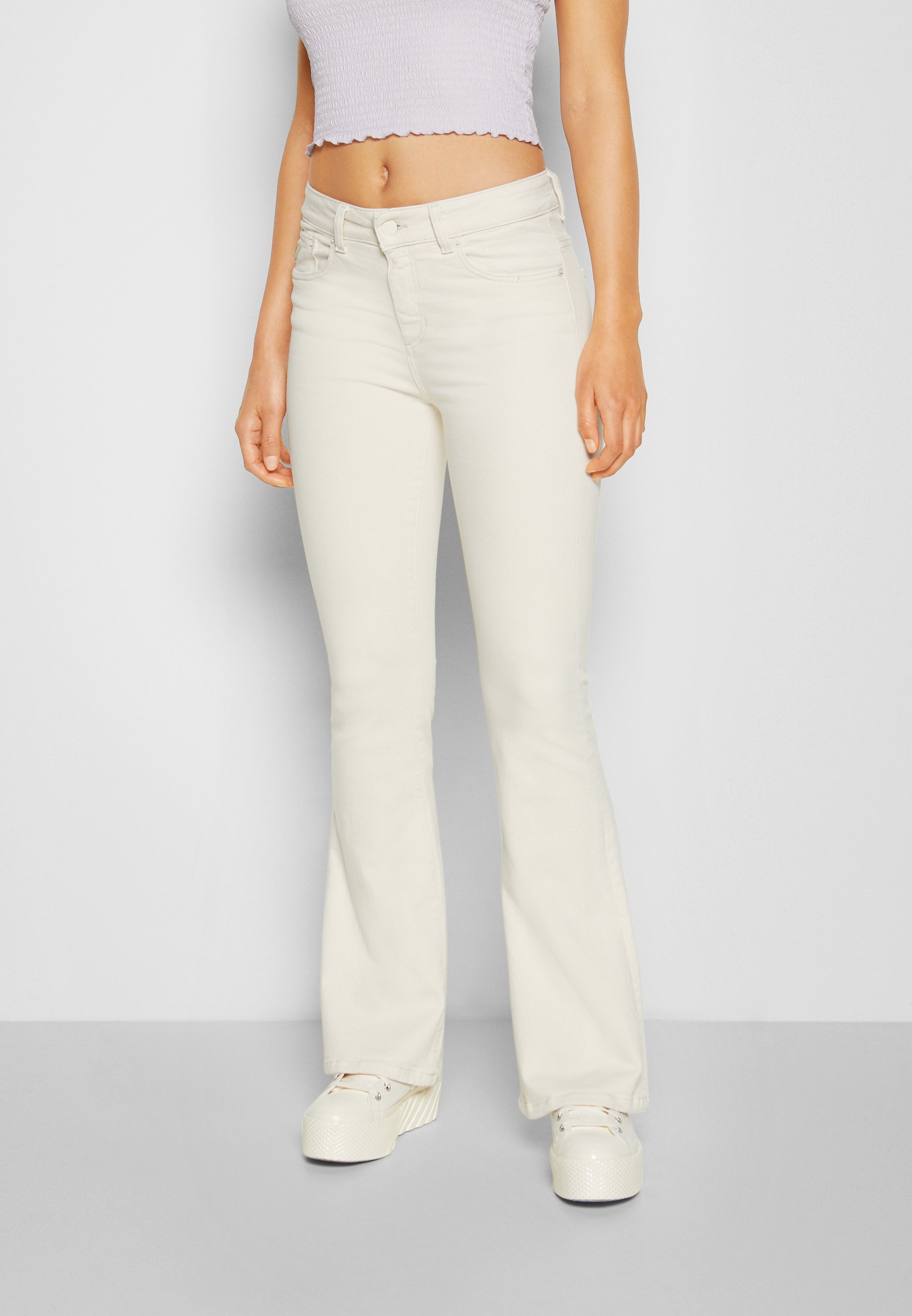 LOIS Jeans RAVAL - Flared Jeans - ecru 