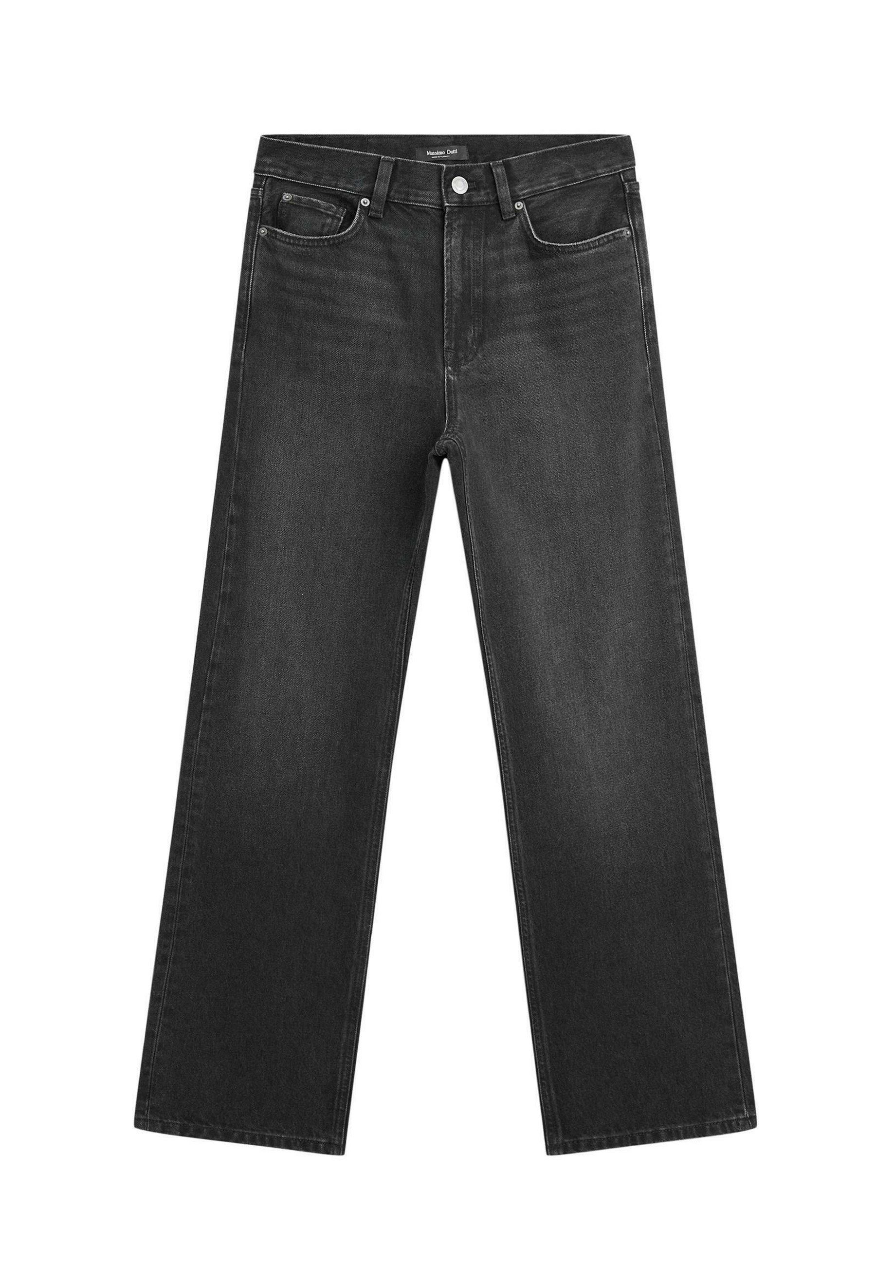 Levi's® RIBCAGE STRAIGHT ANKLE - Straight leg jeans - black