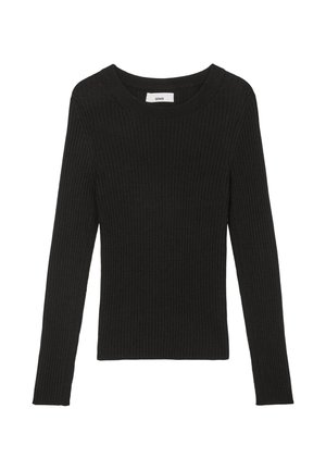 Marc O'Polo DENIM, CREW NECK - Striktrøje - black
