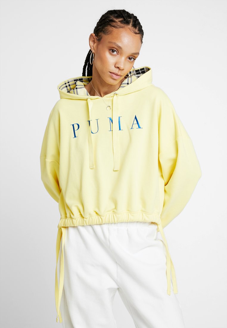 cream puma hoodie