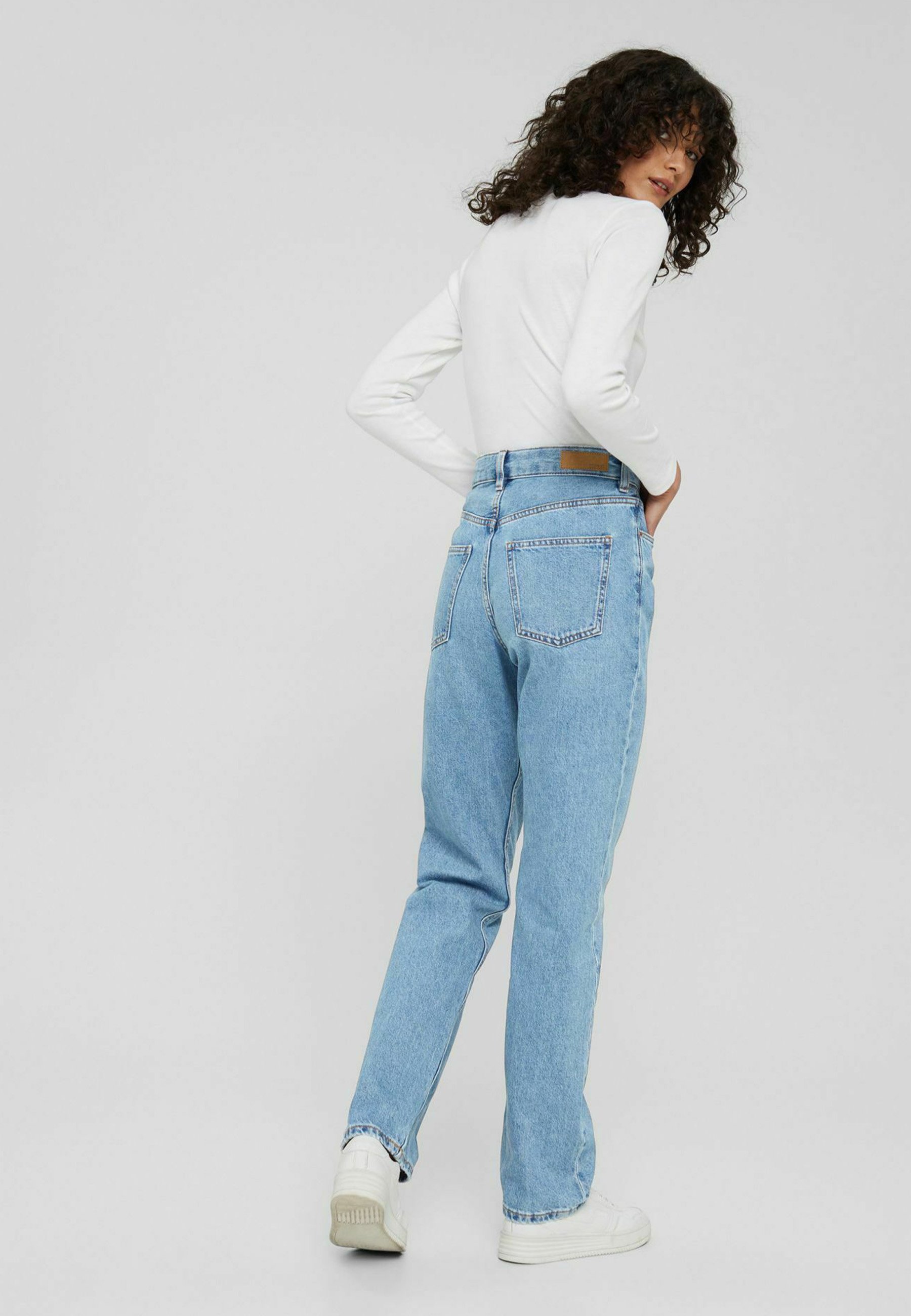 Esprit NEW - Straight leg jeans - blue 